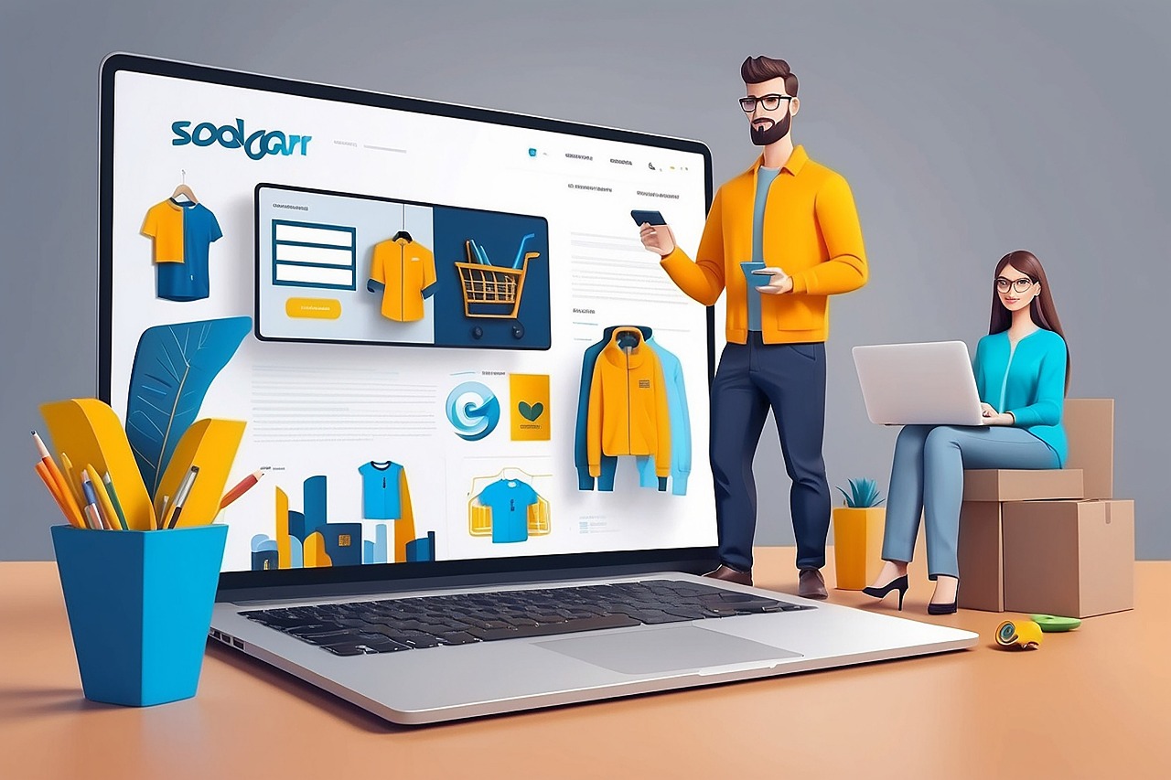 Mega Web Link e-commerce app design — effortless shopping app at your fingertips for online stores and businesses.