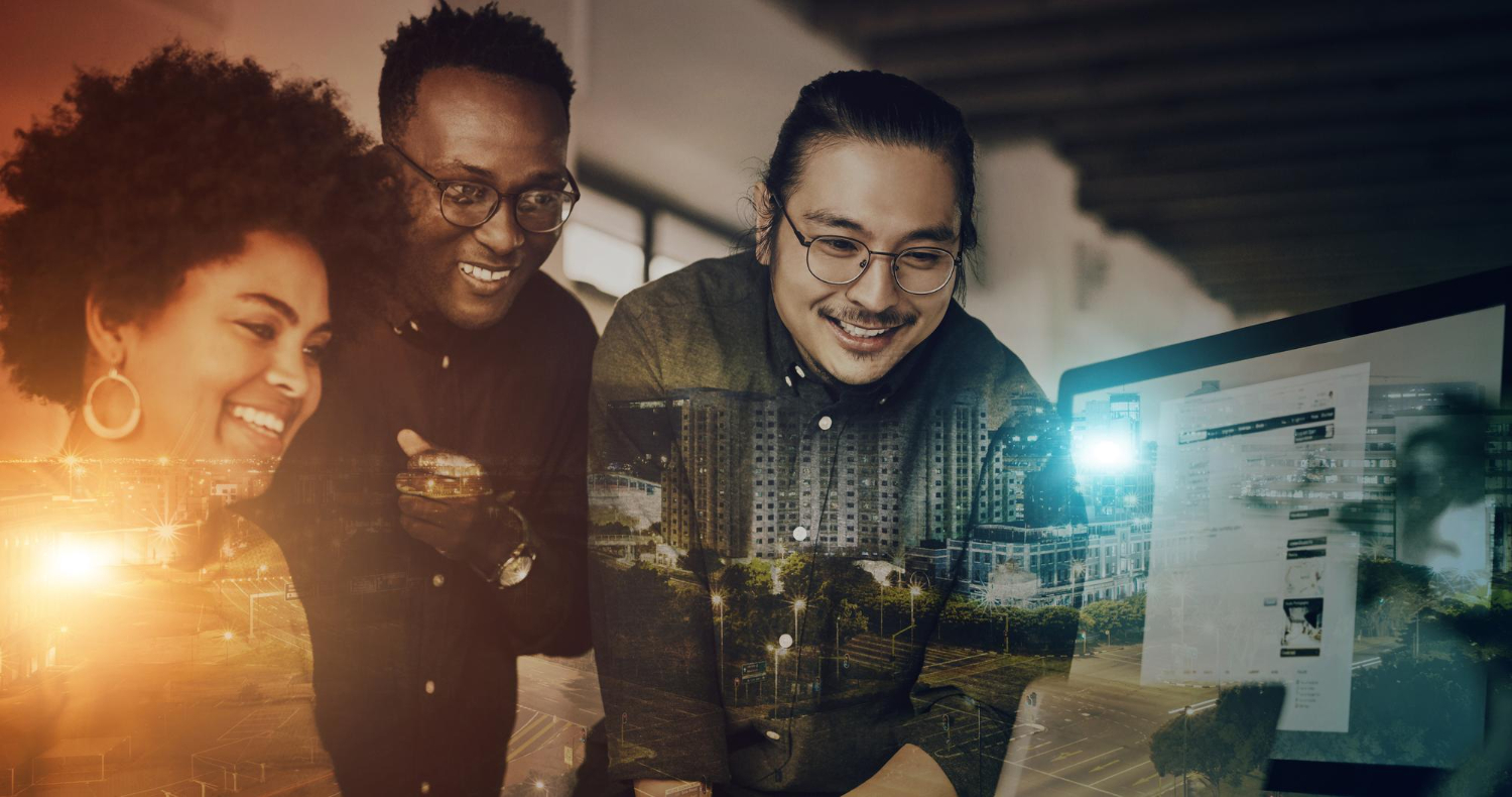 Team at Mega Web Link planning construction website design and digital marketing strategy in Nepal.