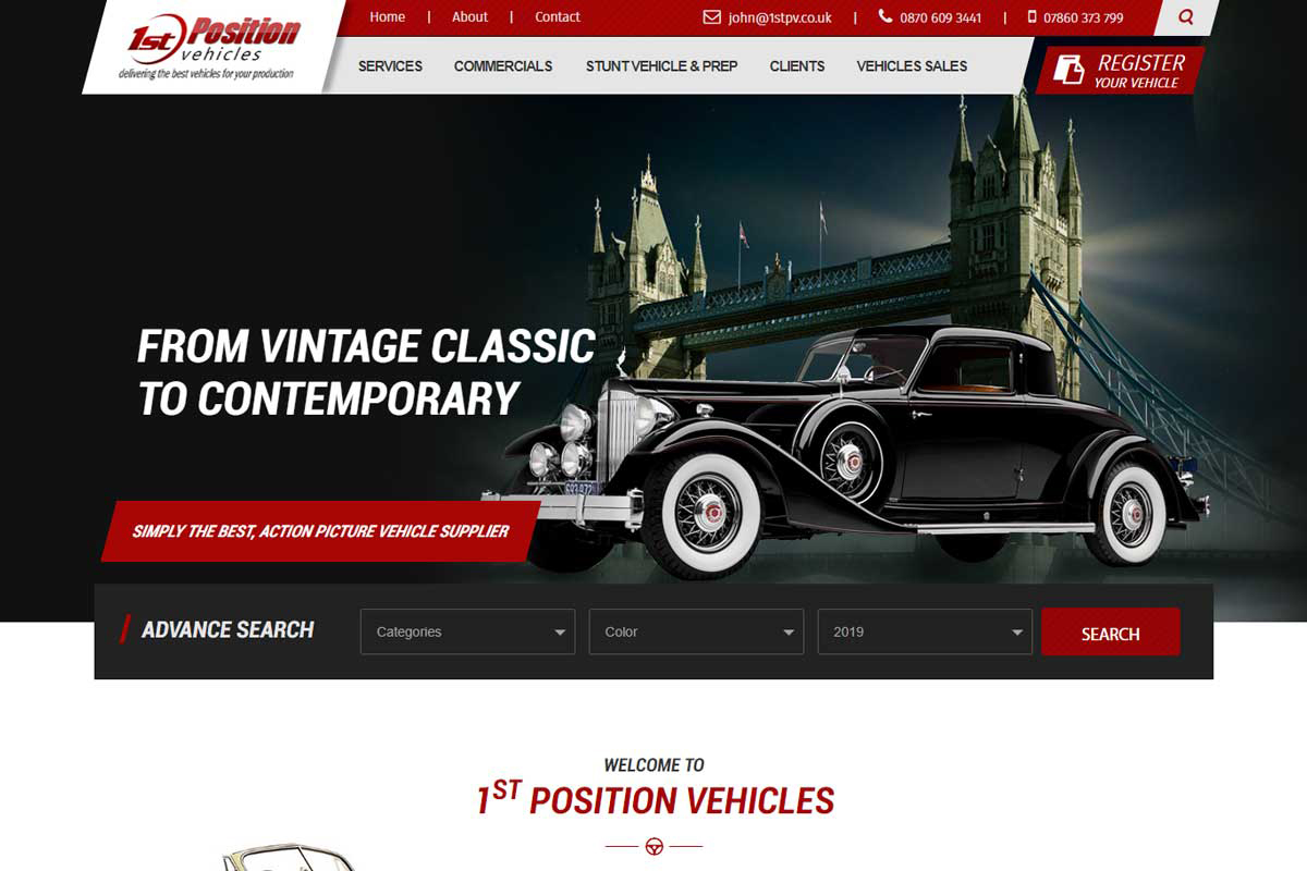 Full website screenshot